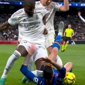 欧洲杯官方app-皇马主场爆冷输球，吕迪格暴力动作未被罚下引发争议